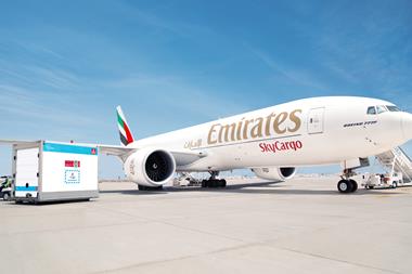 Emirates SkyCargo aircraft