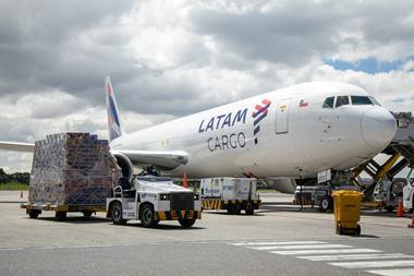 LATAM Cargo freighter