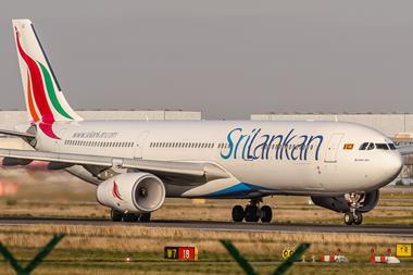 Sri Lankan Airlines Airbus A330. Photo: Sri Lankan Airlines via Network Aviation Group. 20/06/2024