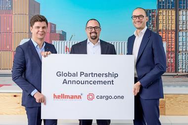 Hellmann has partnered with cargo.one