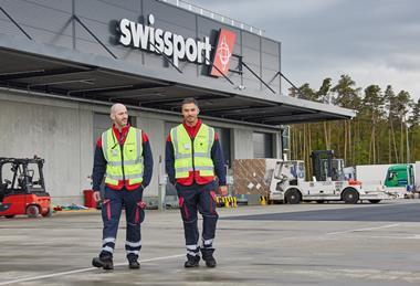 Swissport cargo handling