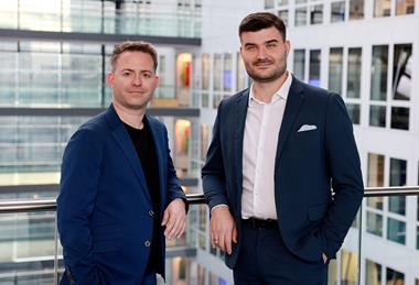 Matthias Hupka (left) and Niklas Petri