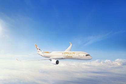 A350F Etihad Cargo. Photo: Airbus