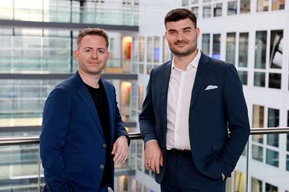 Matthias Hupka (left) and Niklas Petri