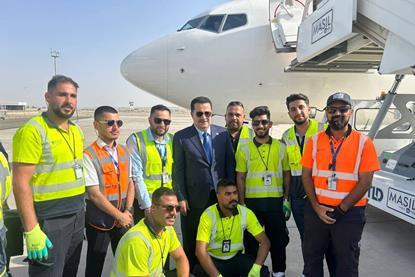 MASIL Ramp team and prime minister of Iraq, Mohammed Shia' al-Sudani