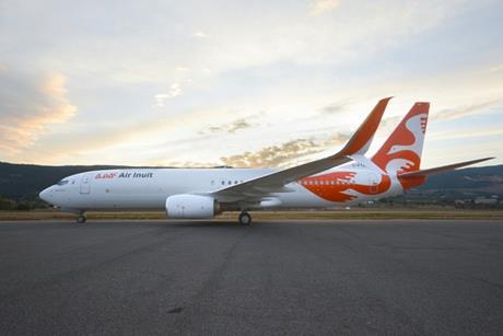 Air Inuit Boeing 737-800 combi conversion