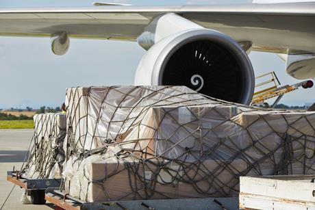 Cargo ready to be loaded