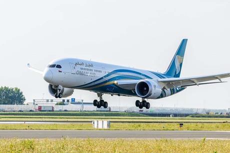 Oman Air Cargo Boeing 787-9