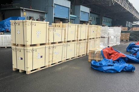 Automotive shipments from China