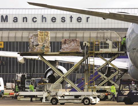 Manchester airport cargo