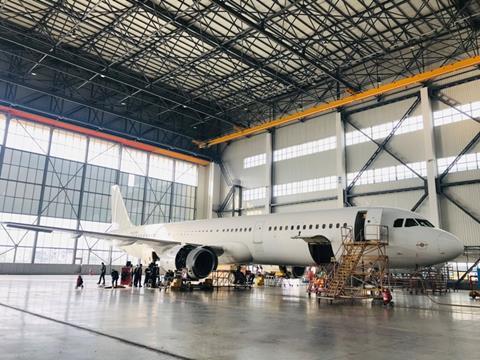 PR image courtesy of ST Engineering - Vallair spearheads A321 passenger to freighter conversions in China