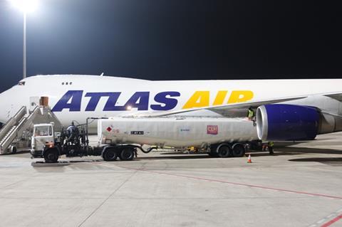 Atlas Air SAF Flight