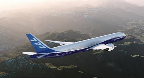 Boeing 777 Copyright Boeing