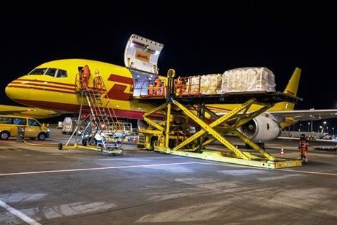 DHL Express carries vaccines