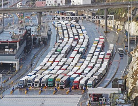 Trucks at Dover