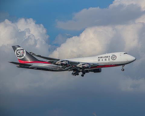 SF Airlines B747-400F freighter. Photo: WFS