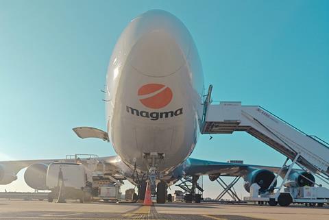 Photo: Magma Aviation via Jamie Roche PR agency. 3/09/2024