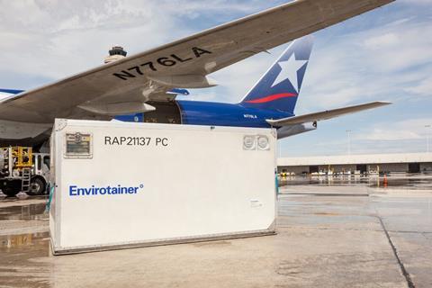 LATAM pharma shipment 