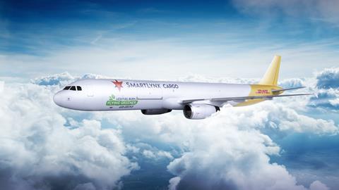 SmartLynx_DHL_green_livery_cargo