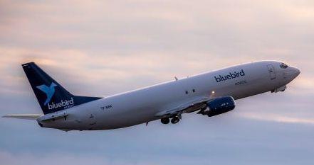 Bluebird Nordic B737 freighter