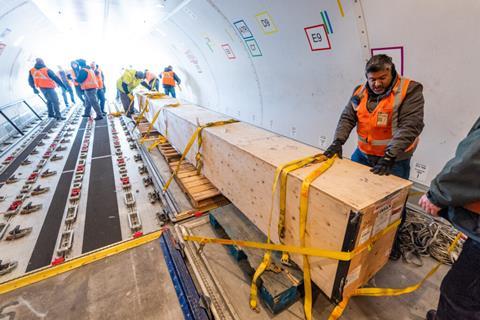 Air Canada Cargo IMAX Screen transport