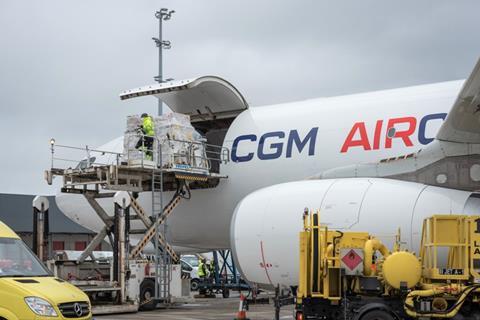 CMA CGM A330F Liege Airport 6