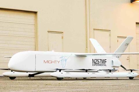 MightyFly Cento VTOL aircraft. Photo: MightyFly
