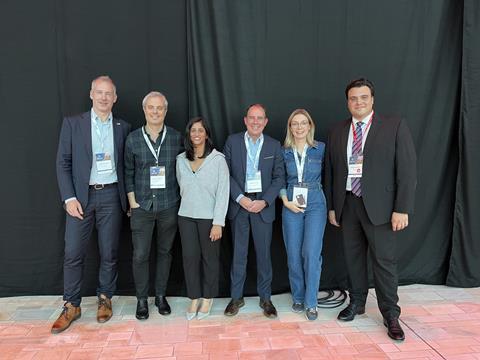 Raft was at TIACA's Executive Summit this year. James Coombes is second from the left