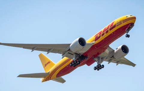 DHL 777 Freighter Delivery Cruise, Ribbon Cuttiing & Flyaway