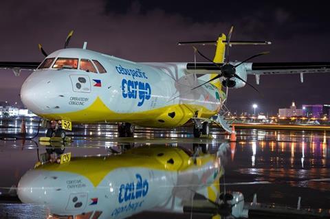 Cebu Pacific operates two ATR 72-500F freighters