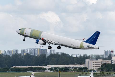 A321 converted freighter receives EASA STC