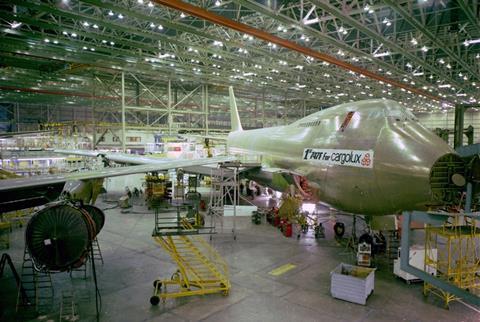 construction of Cargolux first 747