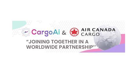 CargoAI & Air Canada Cargo partneship