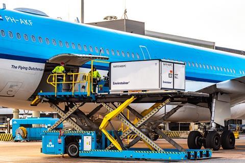 Loading Pharma container