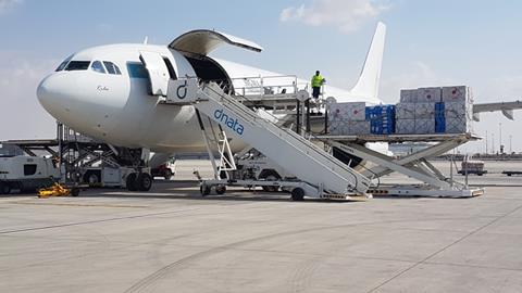 Chapman Freeborn - Kintetsu World Express Sudan relief