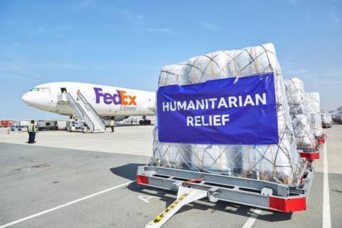 FedEx Turkiye Syria Earthquake Relief 