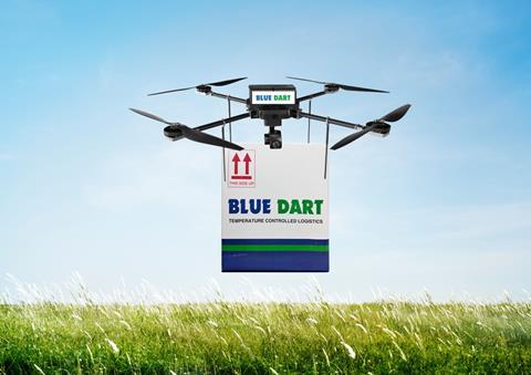 Blue Dart Drone + TCL Box