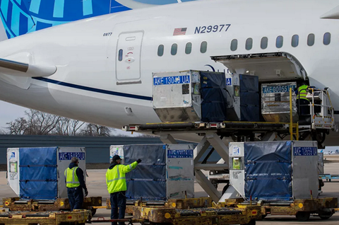 United Cargo bellyhold cargo-only flights
