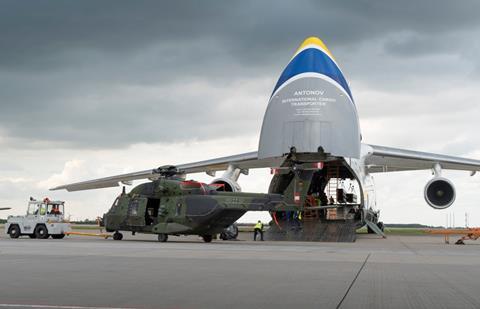 Leipzig Halle Antonov AN-124 NATO operation May 2021