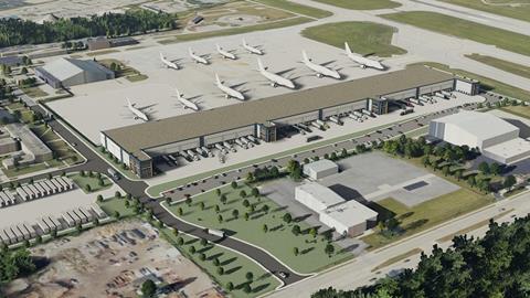 proposed South Cargo Logistics Hub at Milwaukee Mitchell International Airport