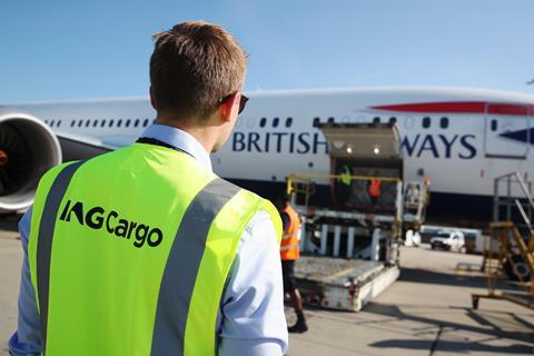 IAG Cargo loading Photo IAG Cargo