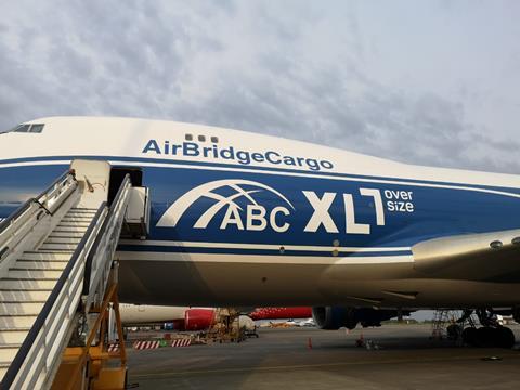 New abcXL livery, ABC B747 freighter