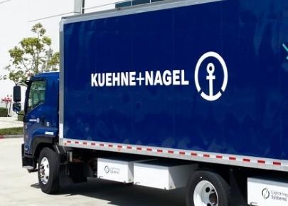 Kuehne+Nagal electric truck Photo Kuehne + Nagal