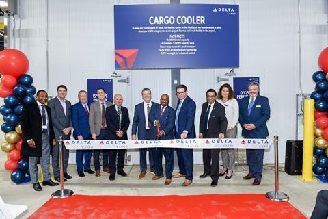 JFK Ribbon Cutting.jpg Photo Delta Cargo