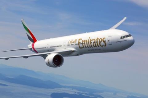 Emirates B777-300ER. Photo: Emirates media library 21/04/2024