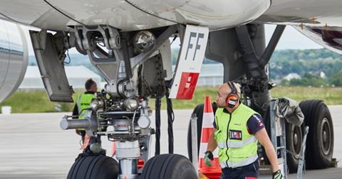 ground handling Photo Swissport