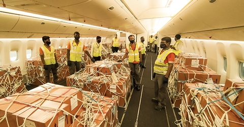 Etihad: More than 55,000kg carried on single Boeing 777 through Abu Dhabi
