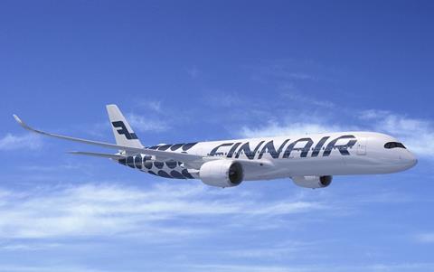 Finnair aircraft. Photo: WFS via JRPR press release 29/01/2024