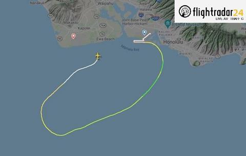 Source FlightRadar24 Transair accident