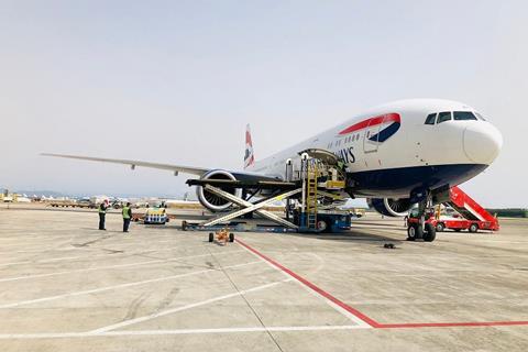 British Airways flight Photo IAG Cargo